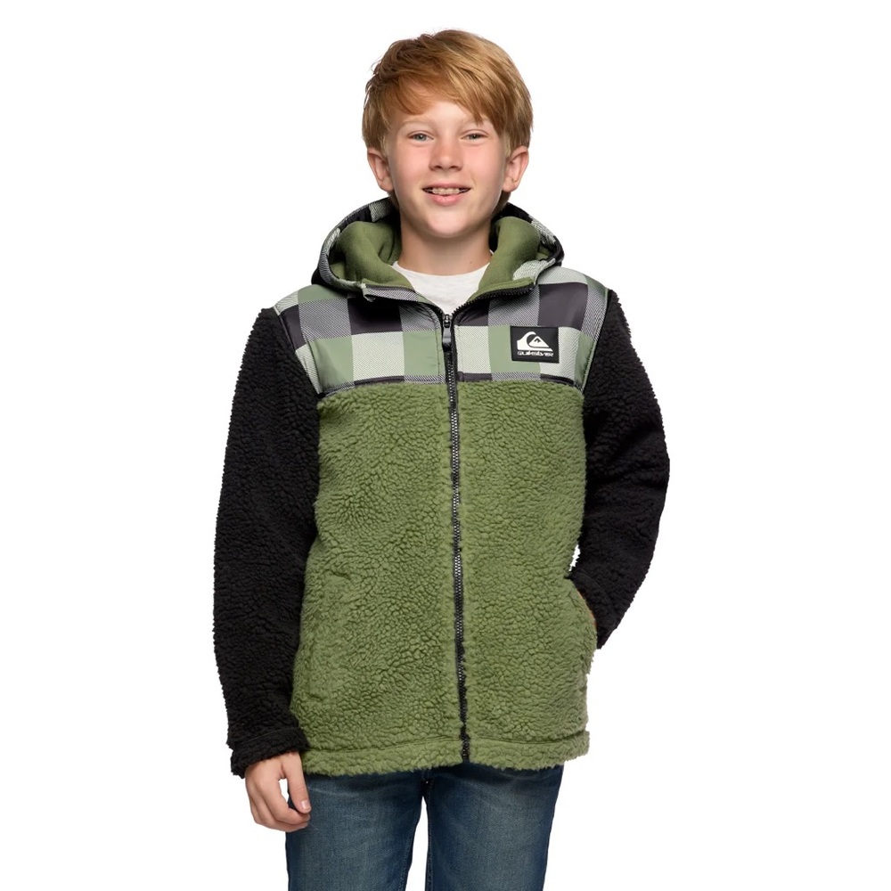 NWT Quiksilver Youth Sherpa Jacket